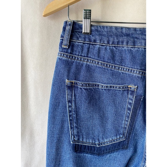 Topshop Mom Jeans with Stripe/Pocket Detail - Picture 6 of 6
